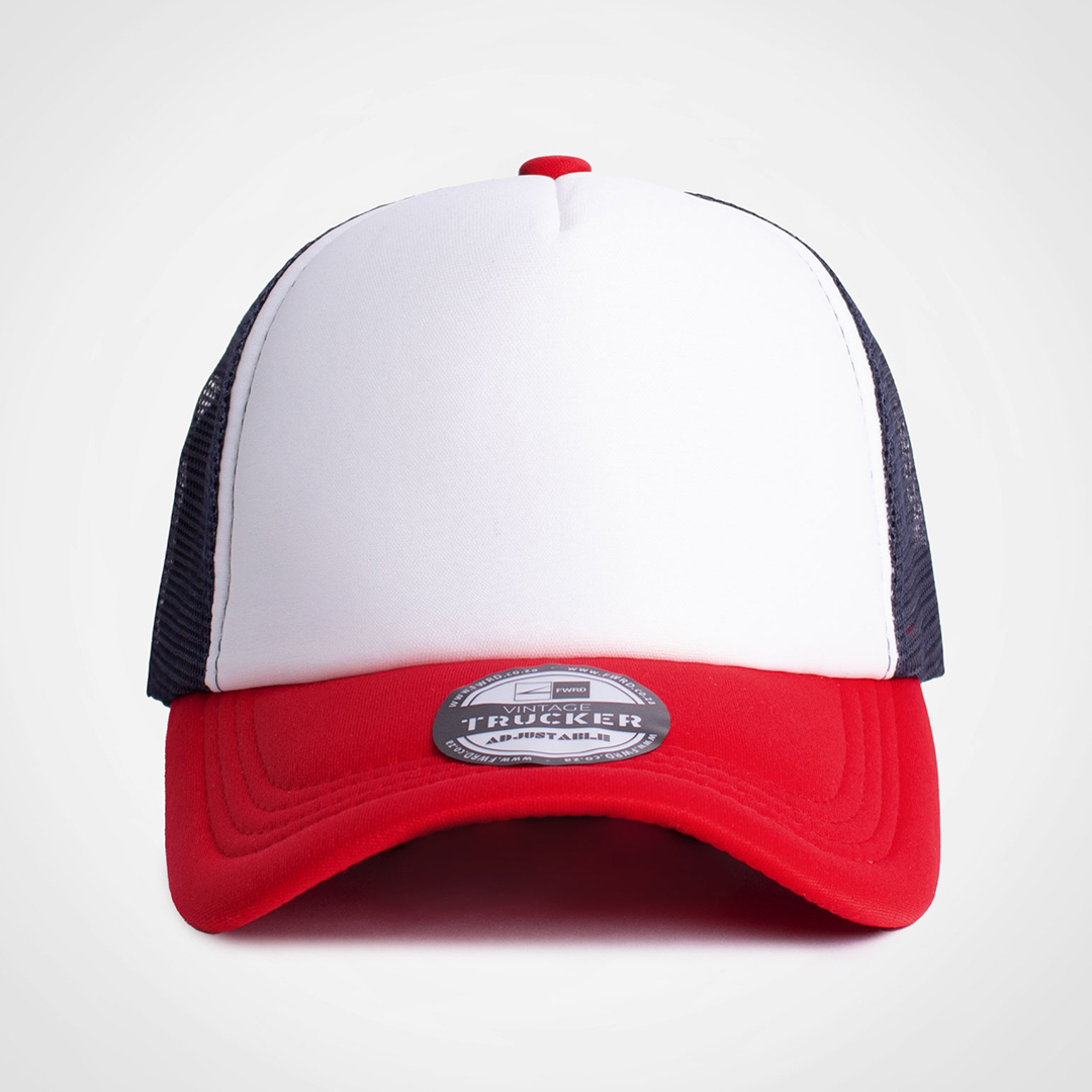 Vintage Trucker Three Tone Cap