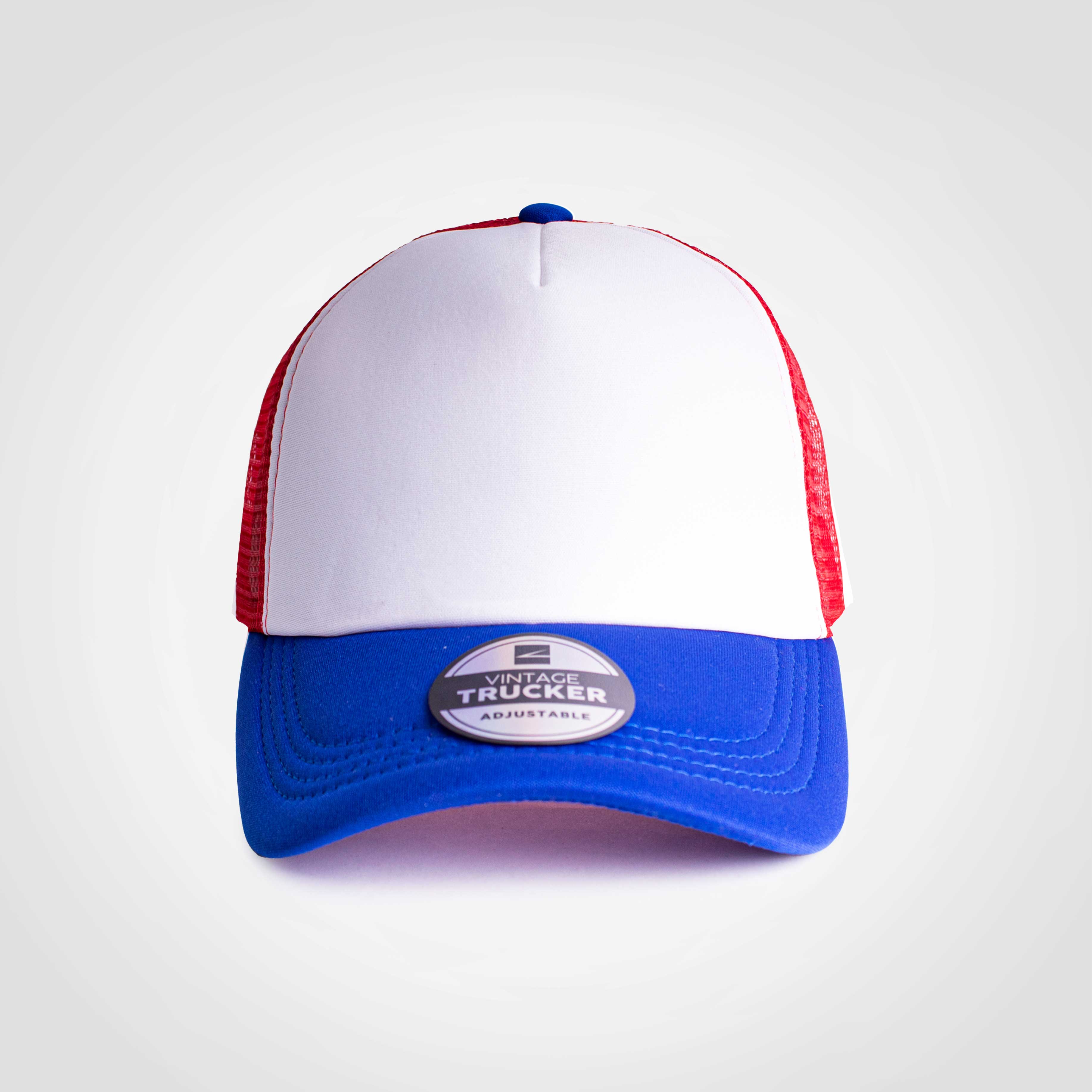 Vintage Trucker Three Tone Cap