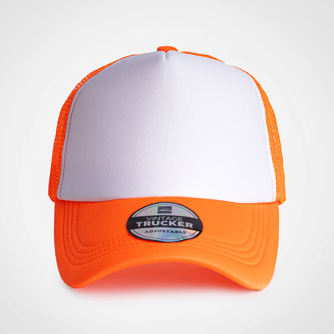 Vintage Trucker Two Tone Cap