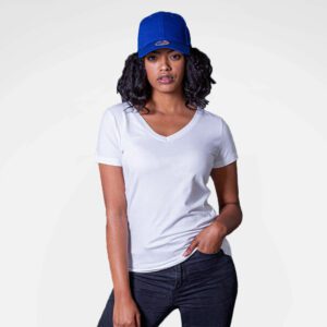 Ladies Fitted V-Neck T-Shirt