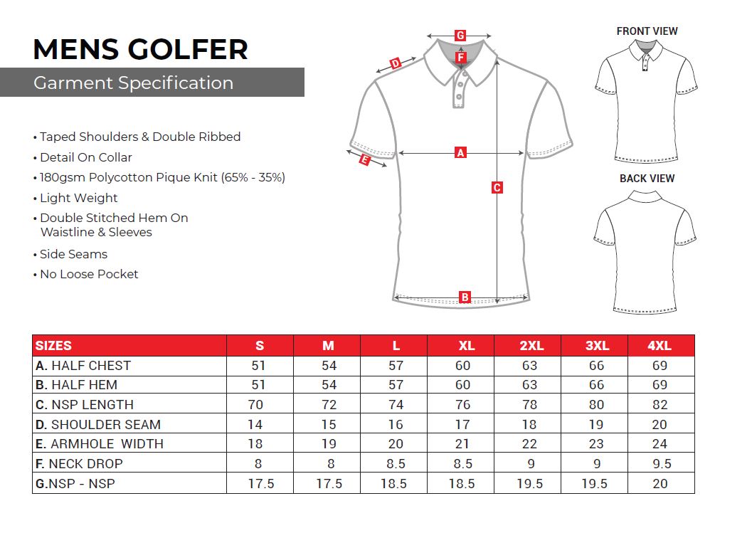 Mens Golfer - Captivity